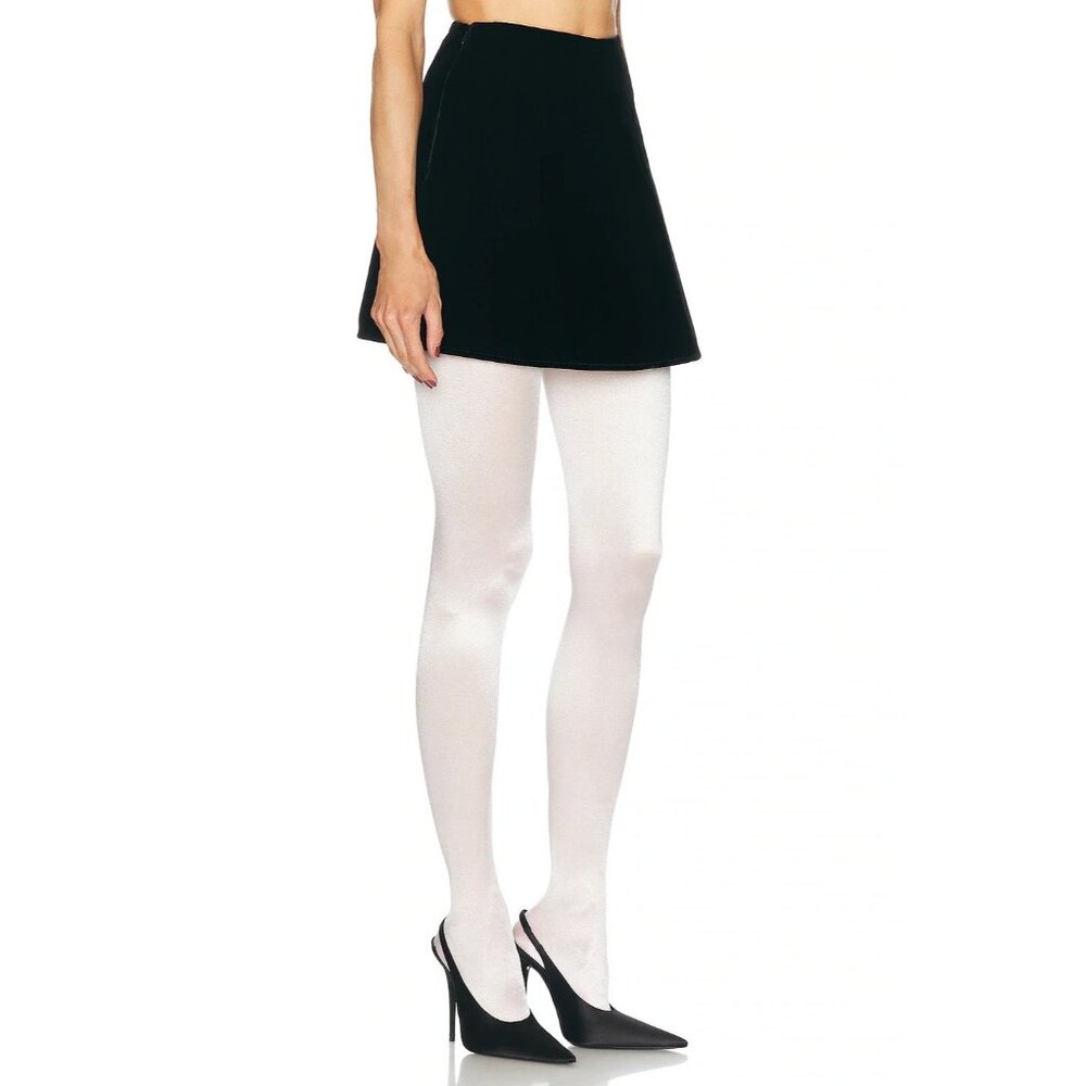 Sid Neigum Worlds Blackest Mini Skirt in Black - Picture 2 of 6